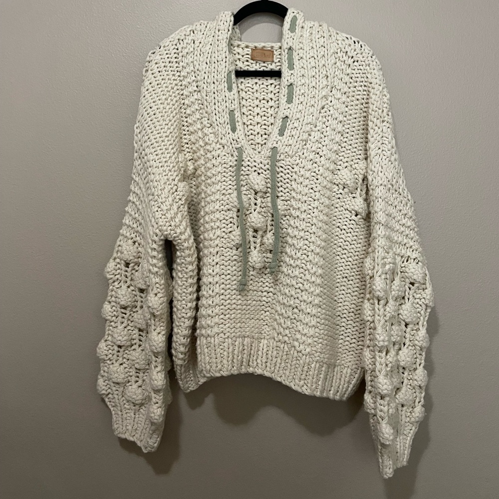 ✨POL✨ Chunky Hooded Sweater